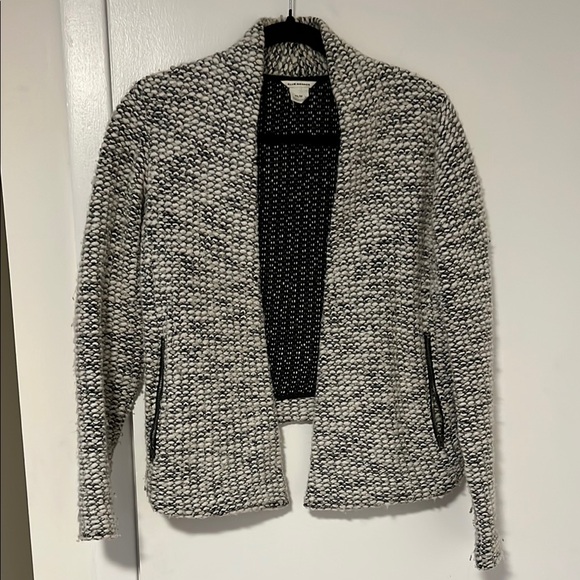Club Monaco Gray/White Wool Open Cardigan/ blazer - Picture 1 of 3